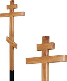 Крест дубовый без надписи