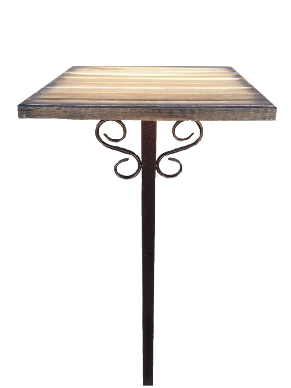 Стол деревянный на металлическом каркасе арт. "СД01"